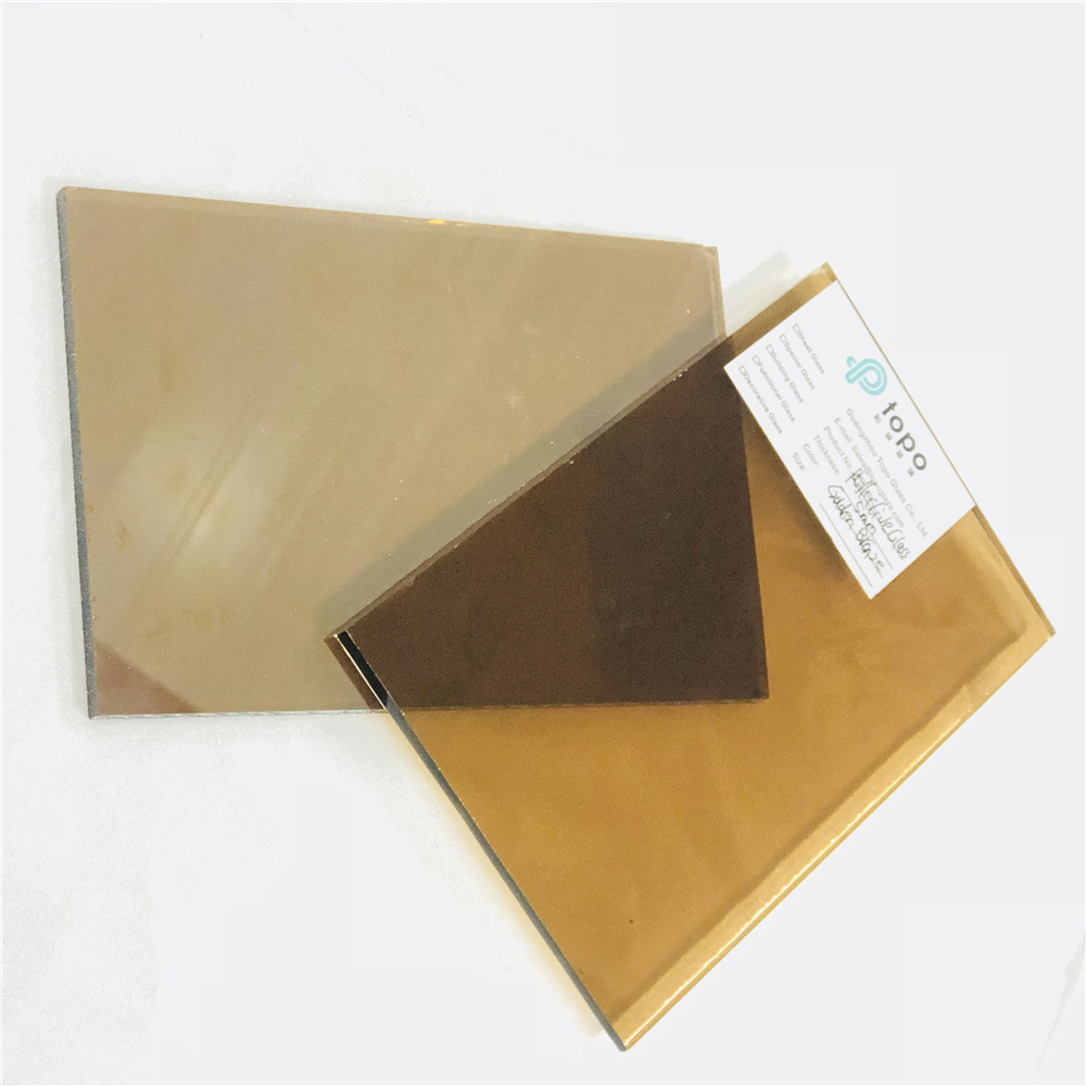 5mm 6mm 8mm 金茶镀膜玻璃