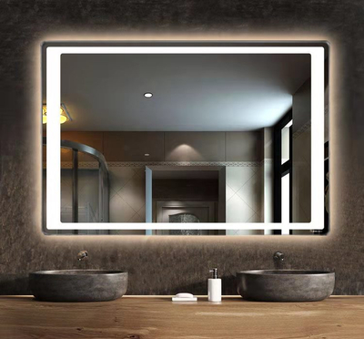 H500mmx700mm / H600mmx900mm / H800mmx1200mm 矩形浴室LED无极超清银镜卫浴镜化妆镜